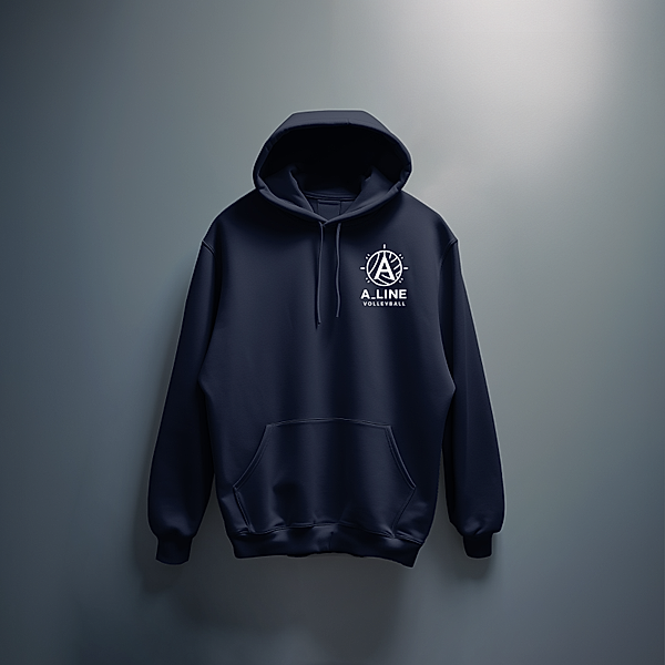 A_Line Hoodie Left Chest Logo