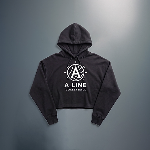 A_Line Ring Spun Cotton Hoodie